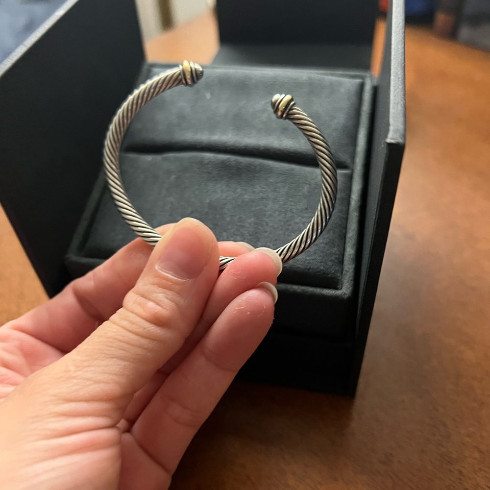 Cable Classics Bracelet with Yellow Gold